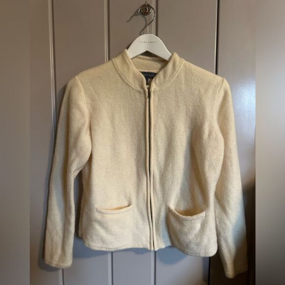 100% wool Vintage Northern isles medium zip up jacket with two pockets - Picture 1 of 6